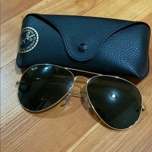Ray-Ban sunglasses Original gold/dark green